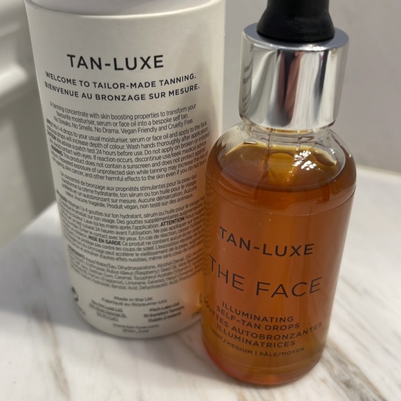 Tan-Luxe THE FACE Illuminating Self-Tanning drops  NIB - Picture 3 of 3